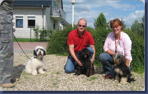 Olo Ri-co, O'Kyara und O'Sanchi beim O-Wurf Treffen Olo Ri-co, O'Kyara und O'Sanchi beim O-Wurf Treffen